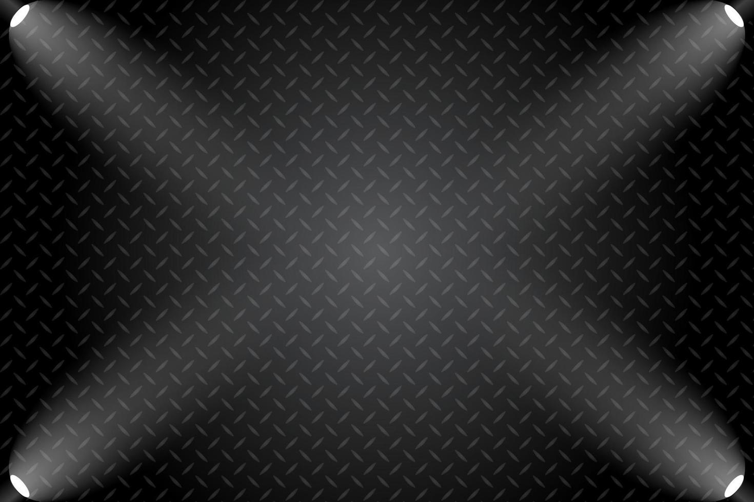 fondo de acero de textura de metal negro vector