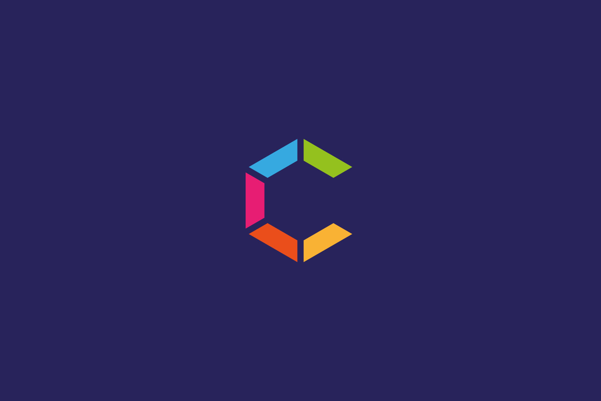 C square logo design 4674167 Vector Art at Vecteezy