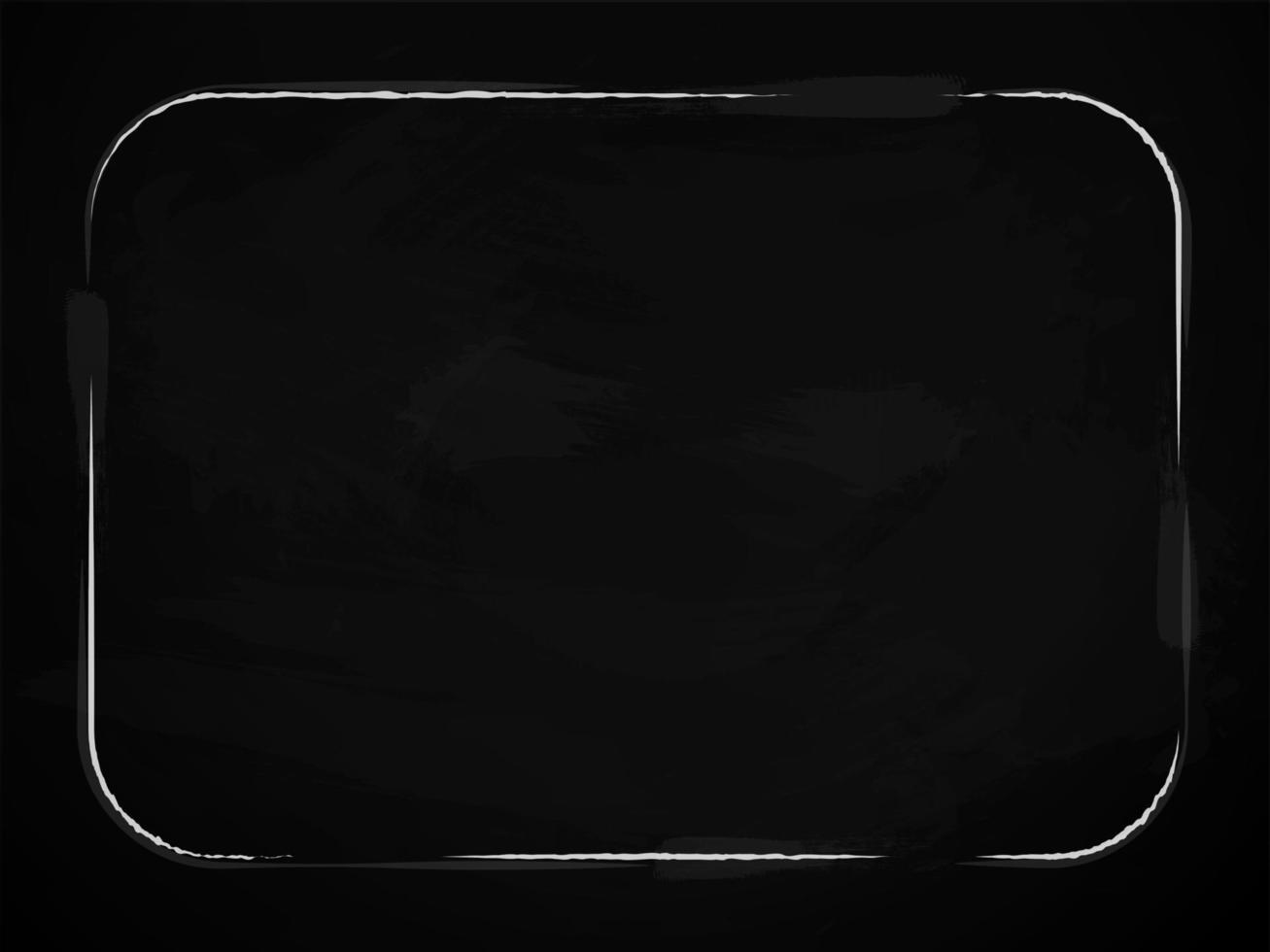 Vector illustration. Chalk Board.