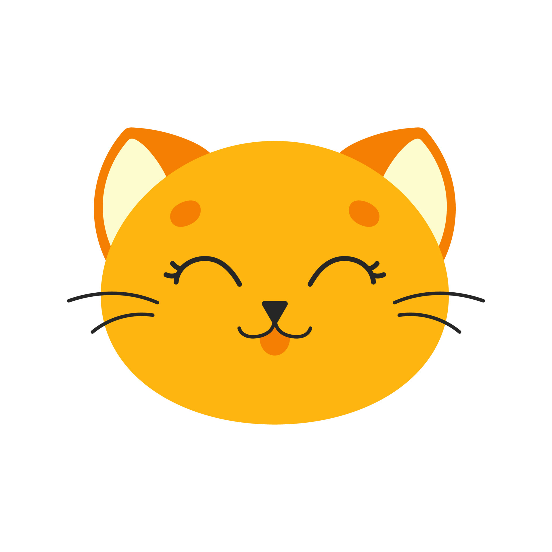 Cute cat. Cartoon character. Colorful vector illustration. Isolated on white background. Design element. Template for your design, books, stickers, cards. 4675810 Vector Art at Vecteezy Cute cat. Cartoon character. Colorful vector illustration. Isolated on white background. Design element. Template for your design, books, stickers, cards. 4675810 Vector Art at Vecteezy