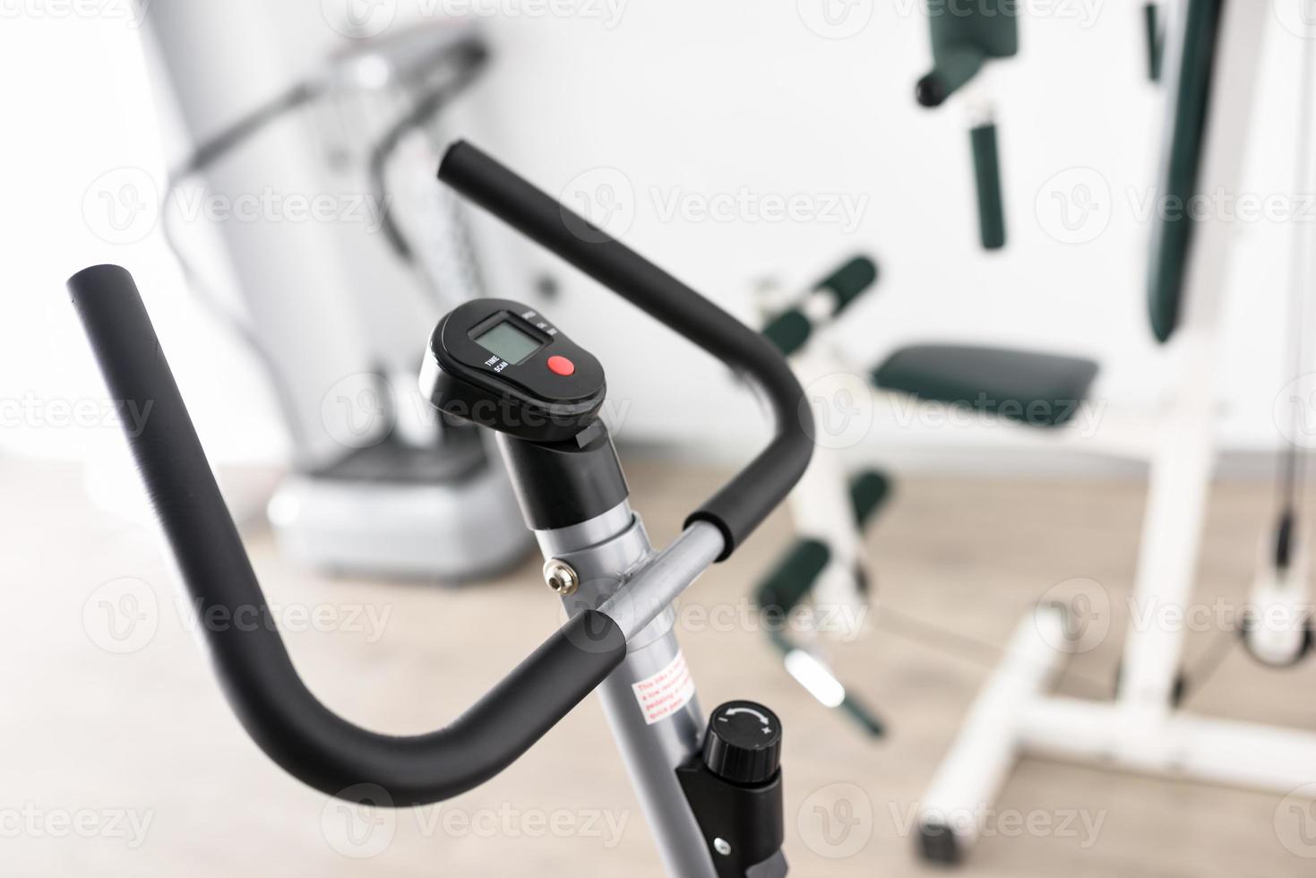 Equipment for rehabilitation in interior of physiotherapy clinic. photo