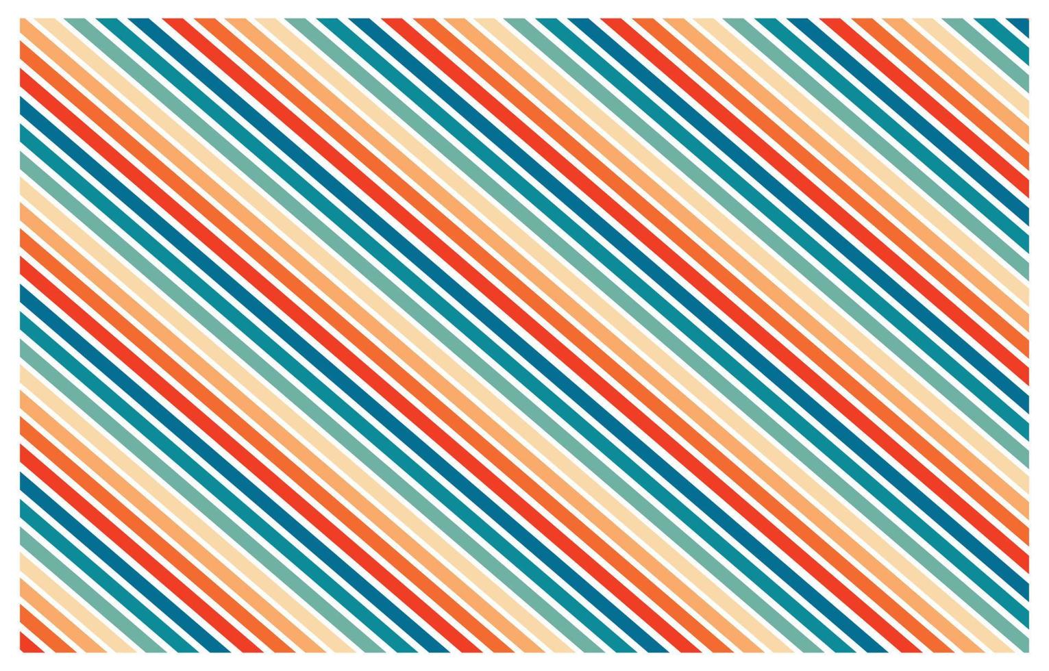 un patrón de líneas de colores en el gráfico de vector de arco iris. decoración creativa para el diseño contemporáneo. un fondo de arte de moda.