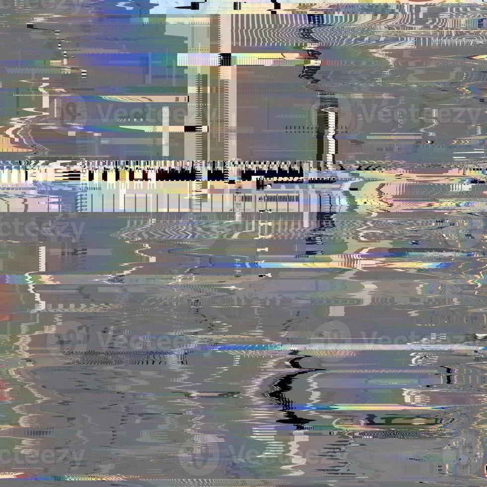 white and gray unique glitch textured signal abstract abstract pixel glitch error photo