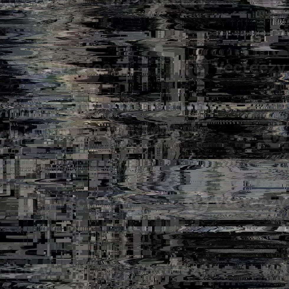 Abstracted Error Fields Glitch Art Unique Stock Illustration 2317755753