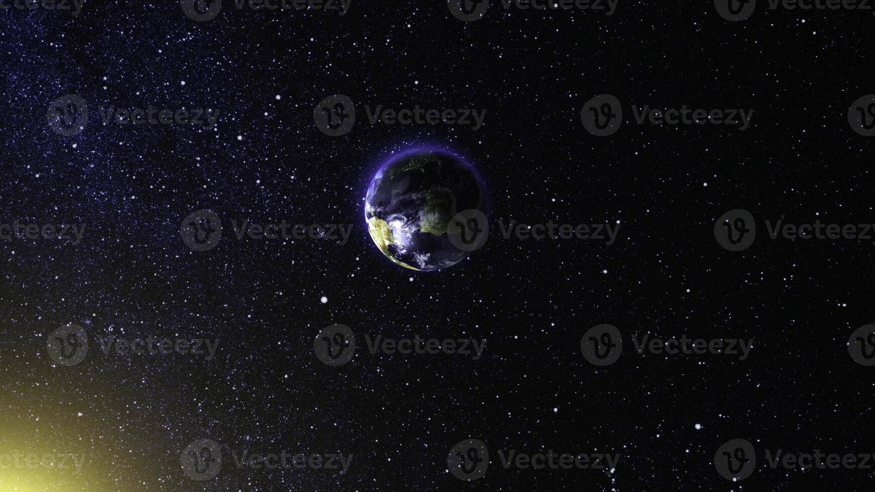 black dramatic galaxy night panorama from the white moon universe space on night sky photo