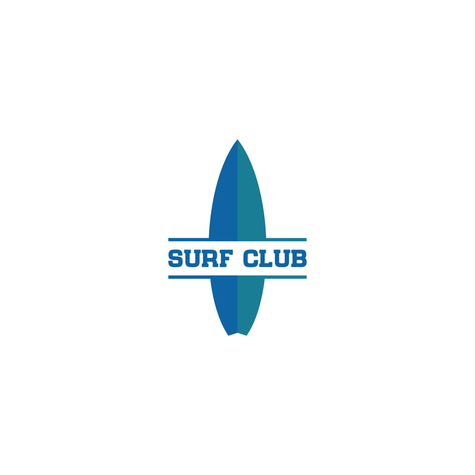 surf club logo template in white background 4678884 Vector Art at Vecteezy
