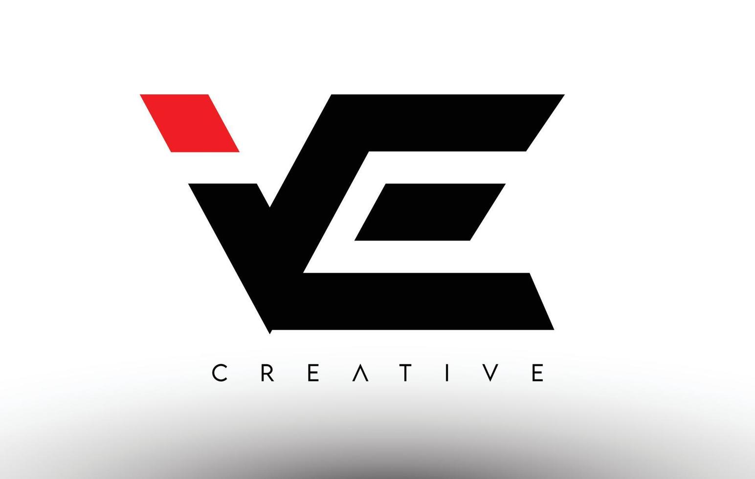 ve diseño de logotipo de letra moderna creativa. ve icono letras logo vector