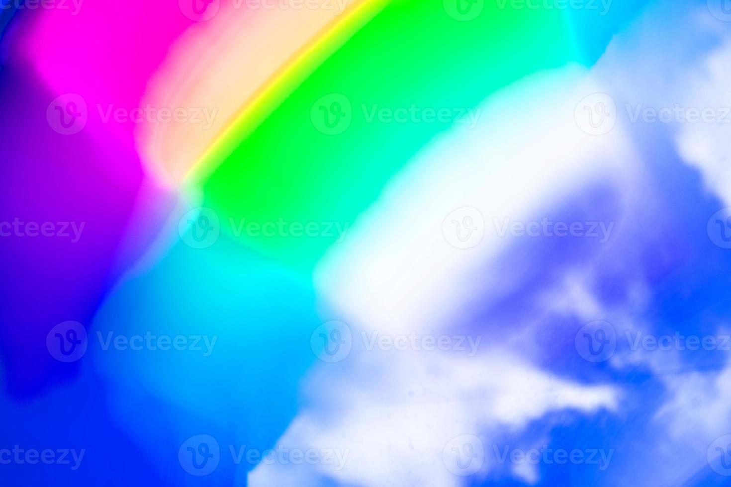 light rainbow blur multicolored sparkle bright abstract colorful on black photo