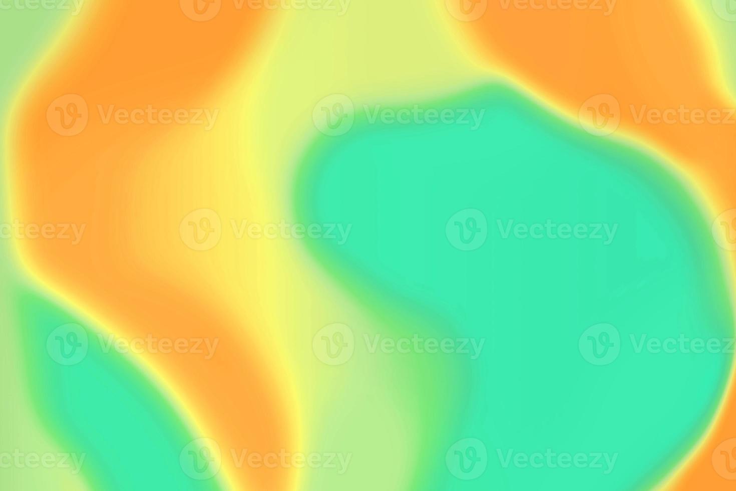 abstract colorful green and pink and yellow dreamy blur vibrant gradient overlays holograph luxury texture. photo