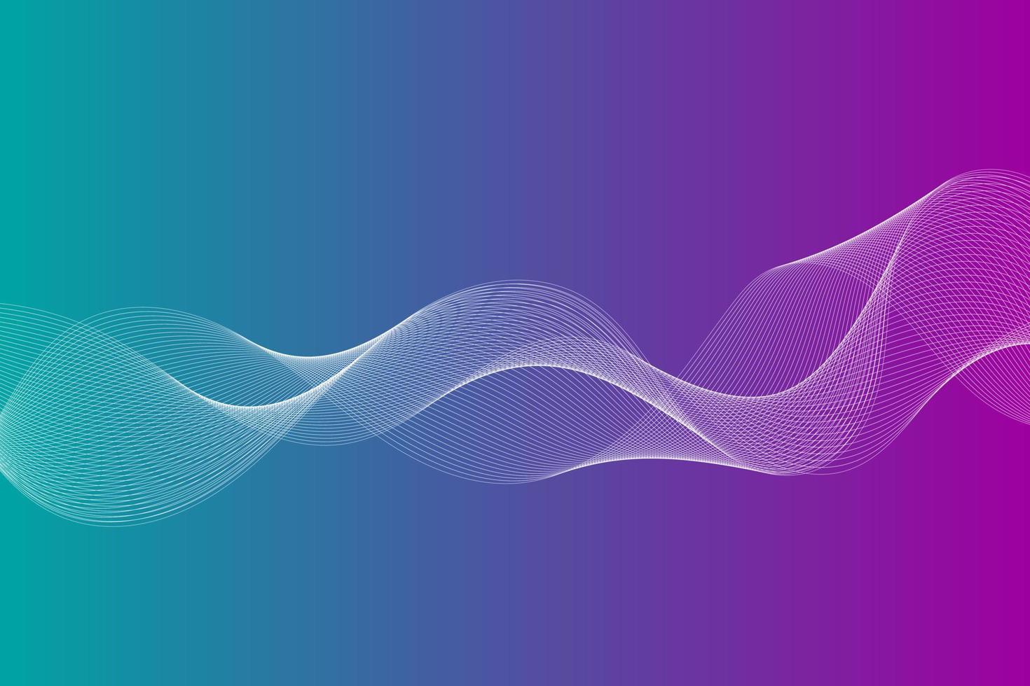 Abstract wave element for design. Digital frequency track equalizer vector