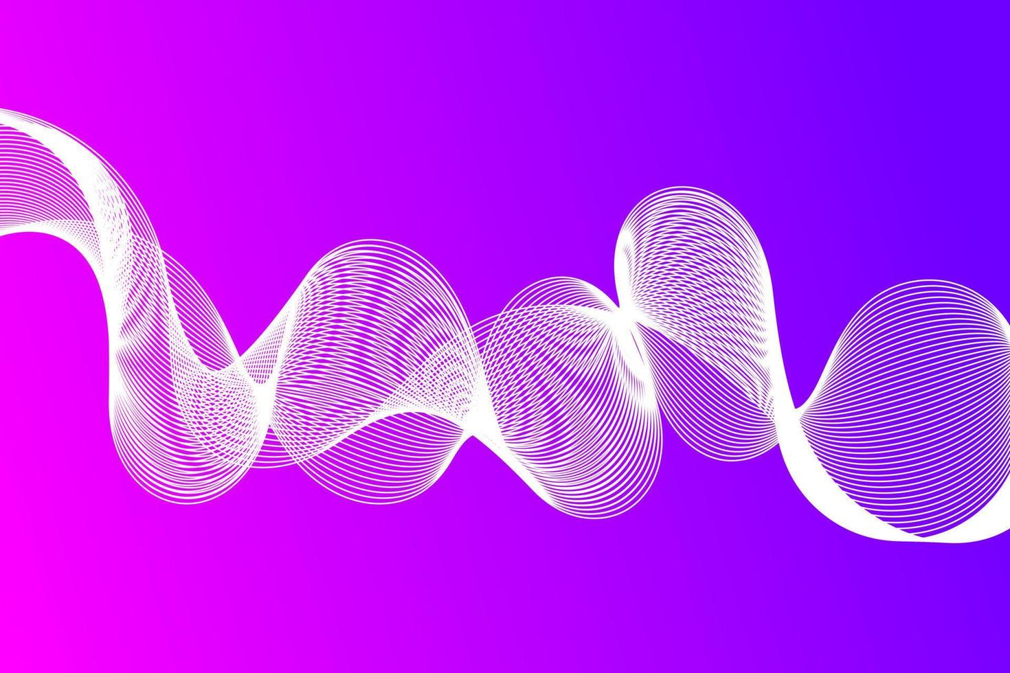 Abstract wave element for design. Digital frequency track equalizer vector