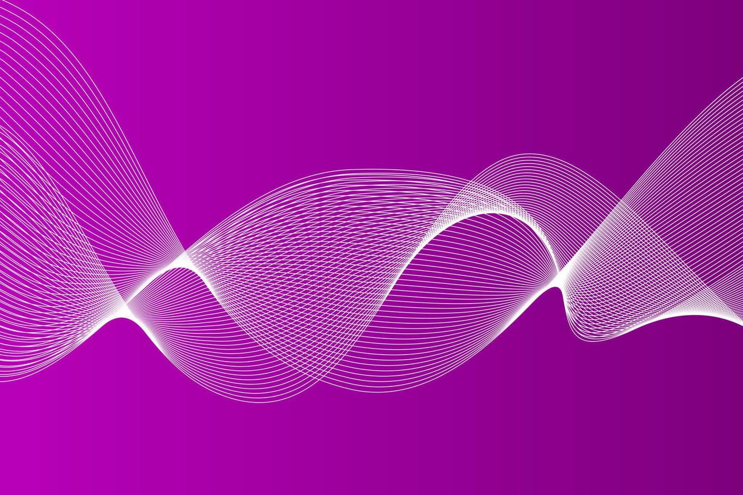 Abstract wave element for design. Digital frequency track equalizer. vector