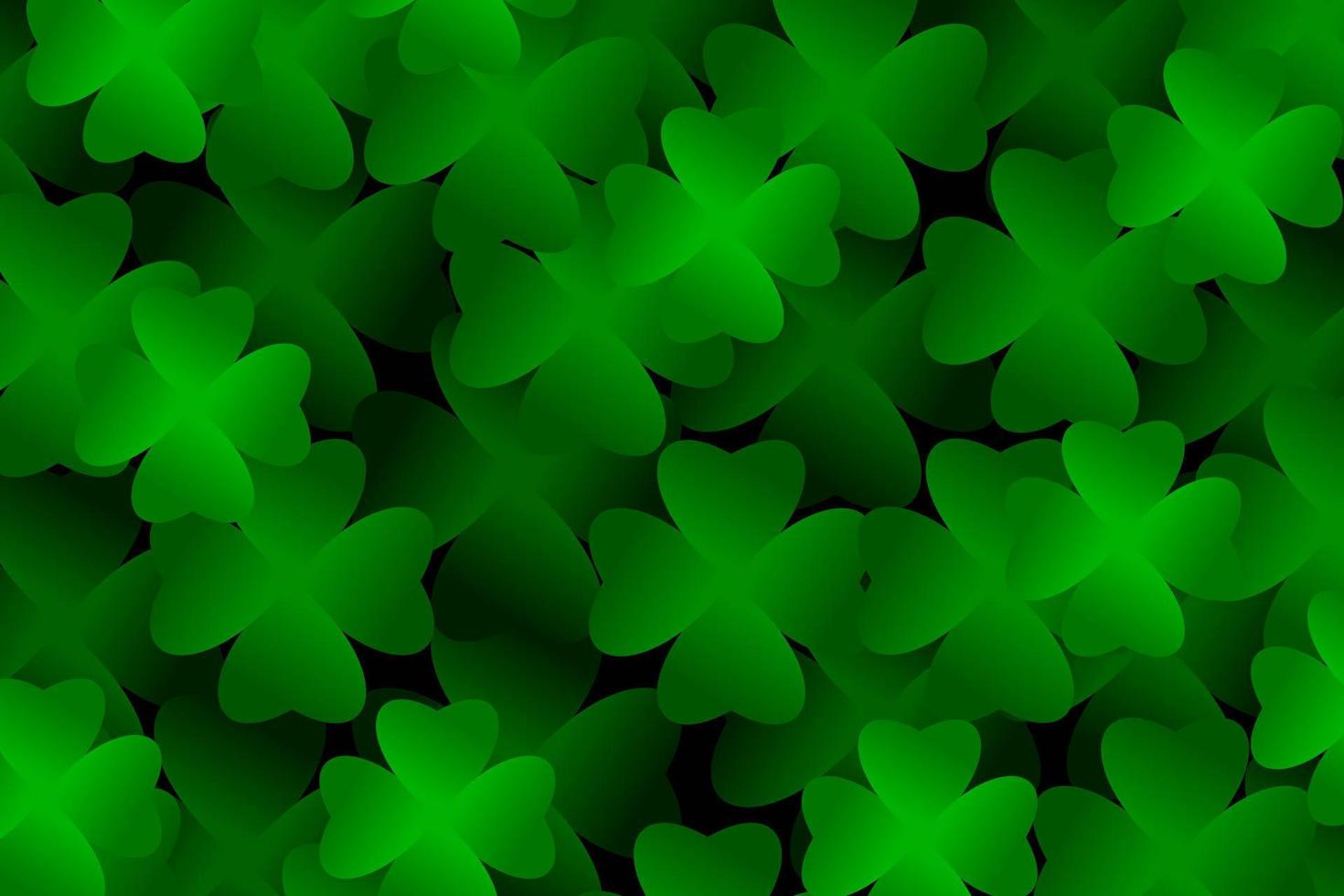 Clover leaves background. Suitable for Saint Patrick's Day, nature concept, and other vector