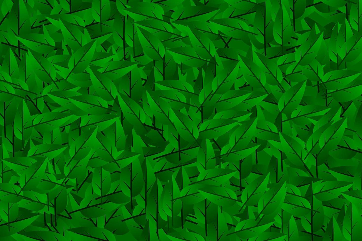 Green leaves texture vector