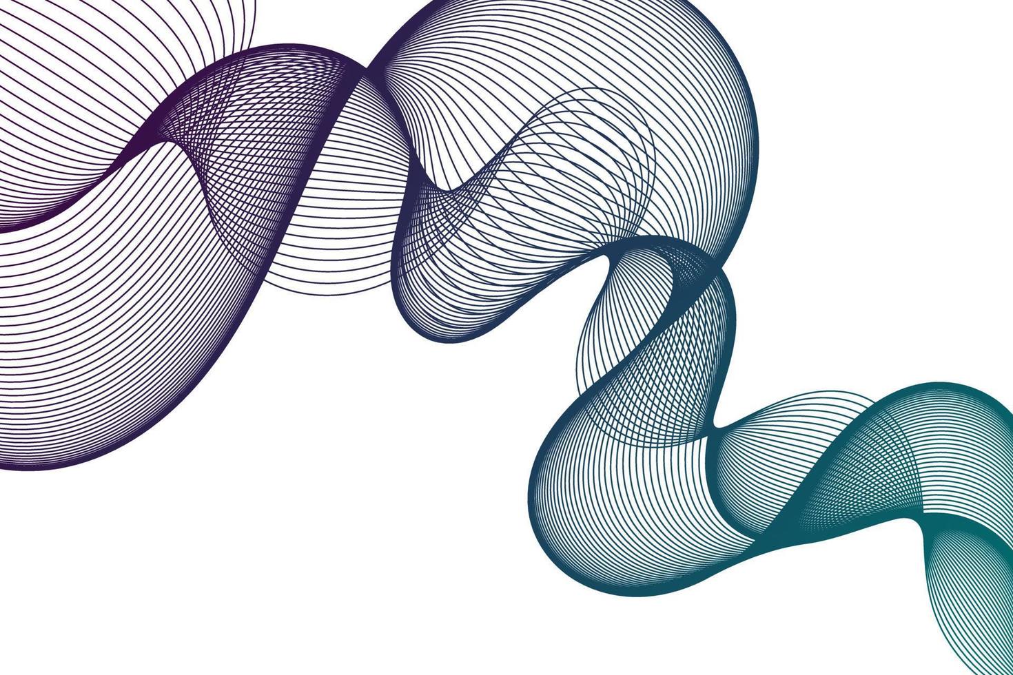 Abstract wave element for design. Digital frequency track equalizer. vector
