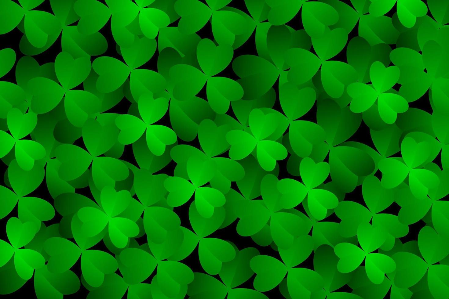 Clover leaves background. Suitable for Saint Patrick's Day, nature concept, and other vector