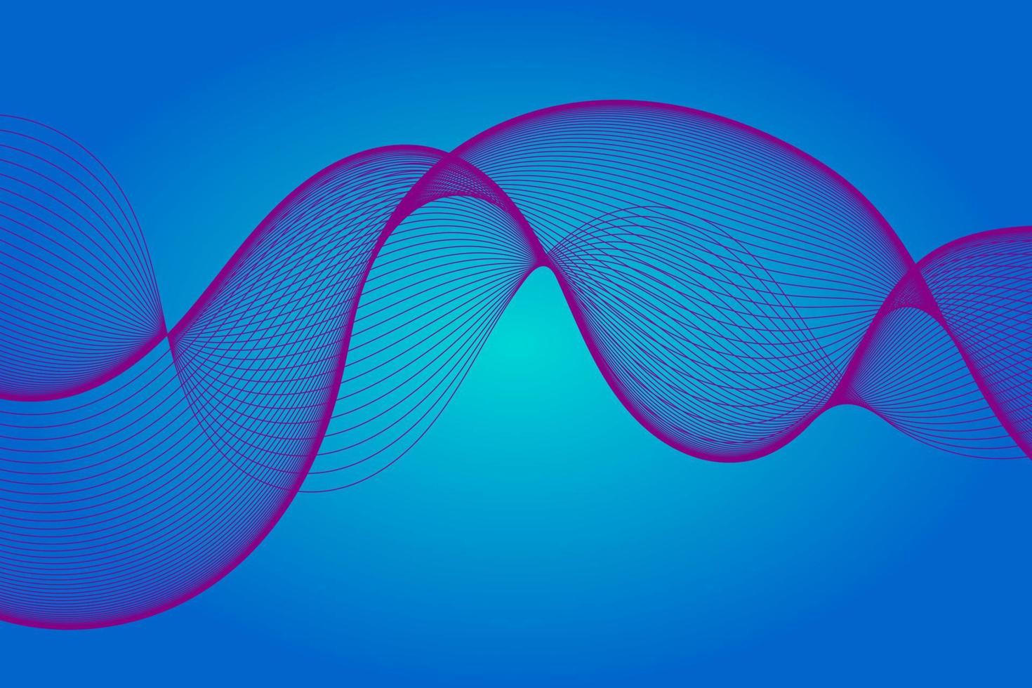 Abstract wave element for design. Digital frequency track equalizer. vector