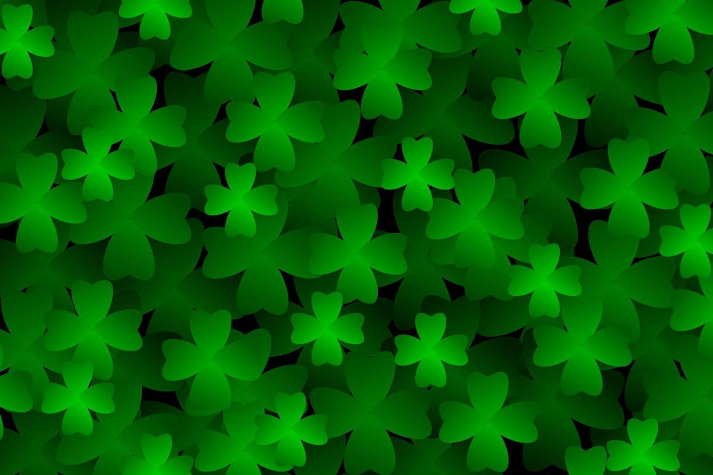 Clover leaves background. Suitable for Saint Patrick's Day, nature concept, and other vector