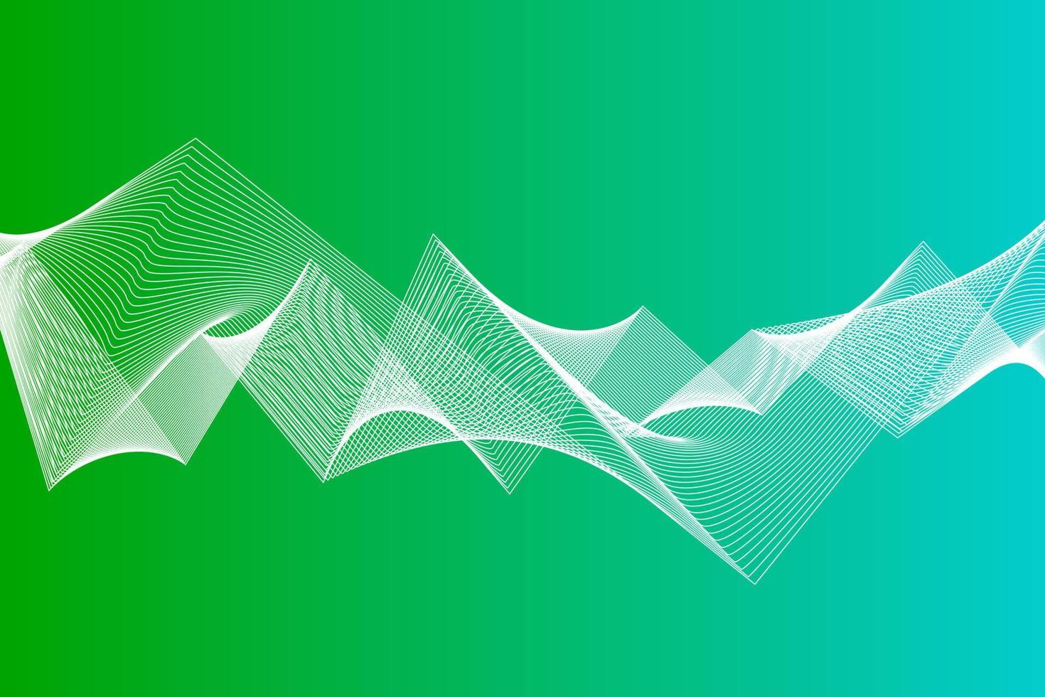 Abstract wave element for design. Digital frequency track equalizer. vector