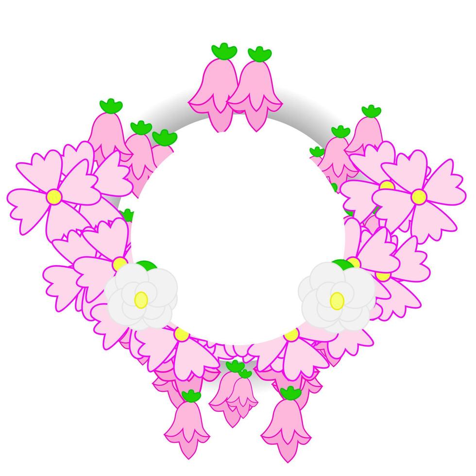 flower ornament vector icon illustration