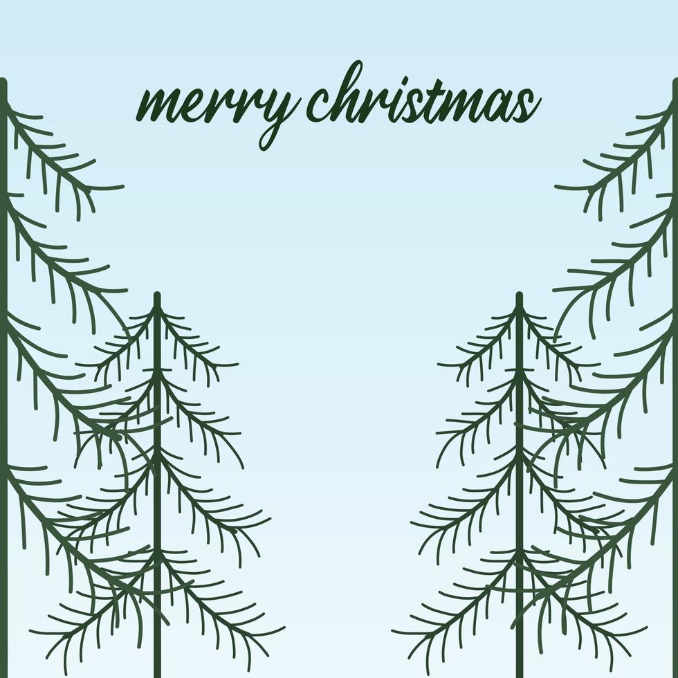 Illustration vector Merry Christmas