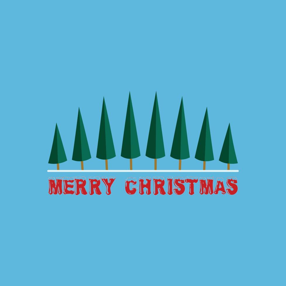 Illustration vector graphic of Merry Christmas