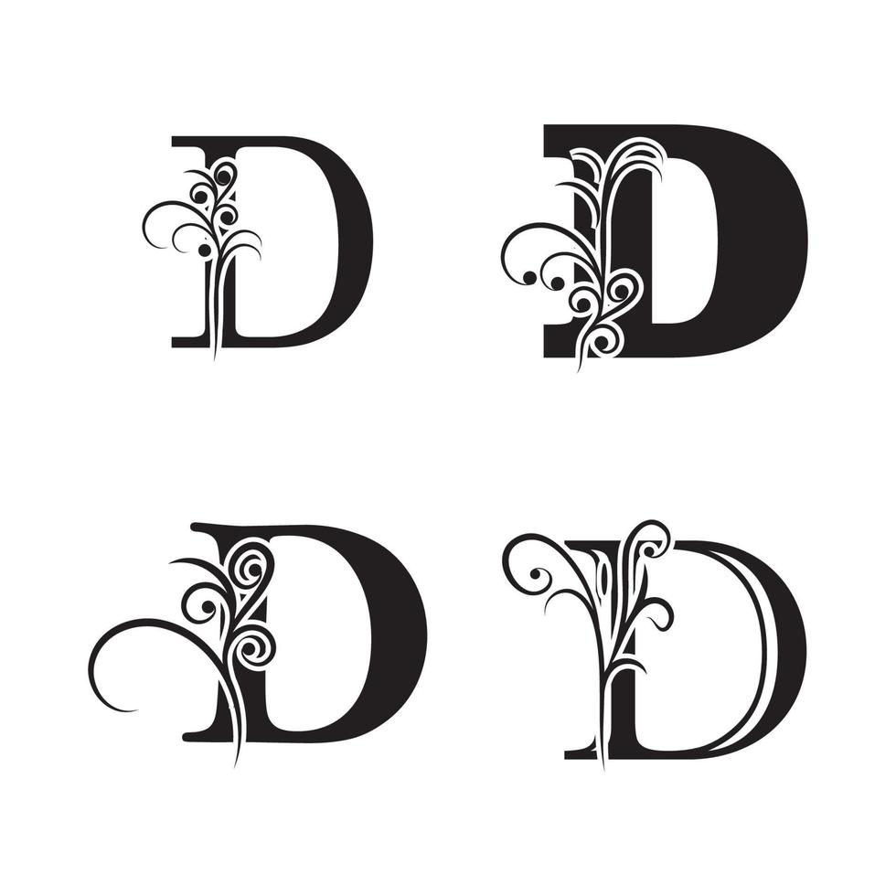 Letter D Logo Template vector icon design