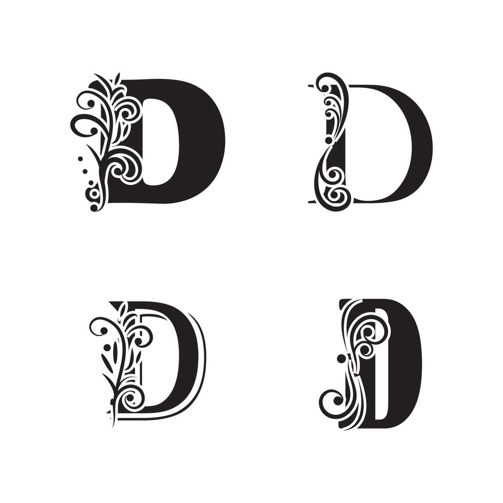 Letter D Logo Template vector icon design