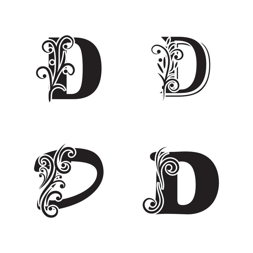 Letter D Logo Template vector icon design