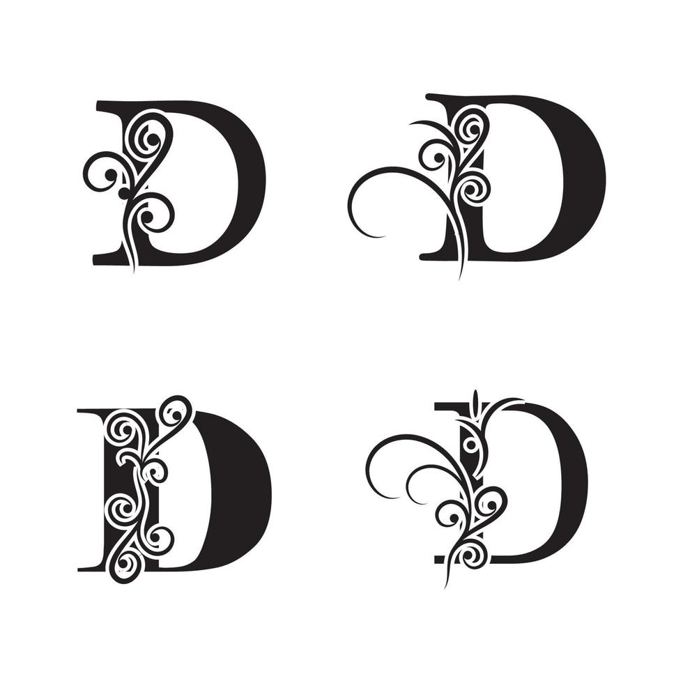 Letter D Logo Template vector icon design