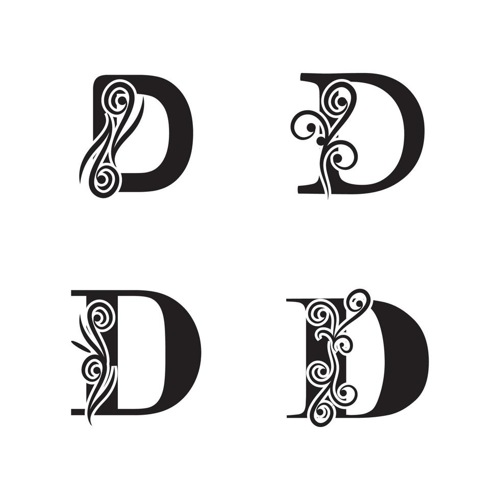 Letter D Logo Template vector icon design