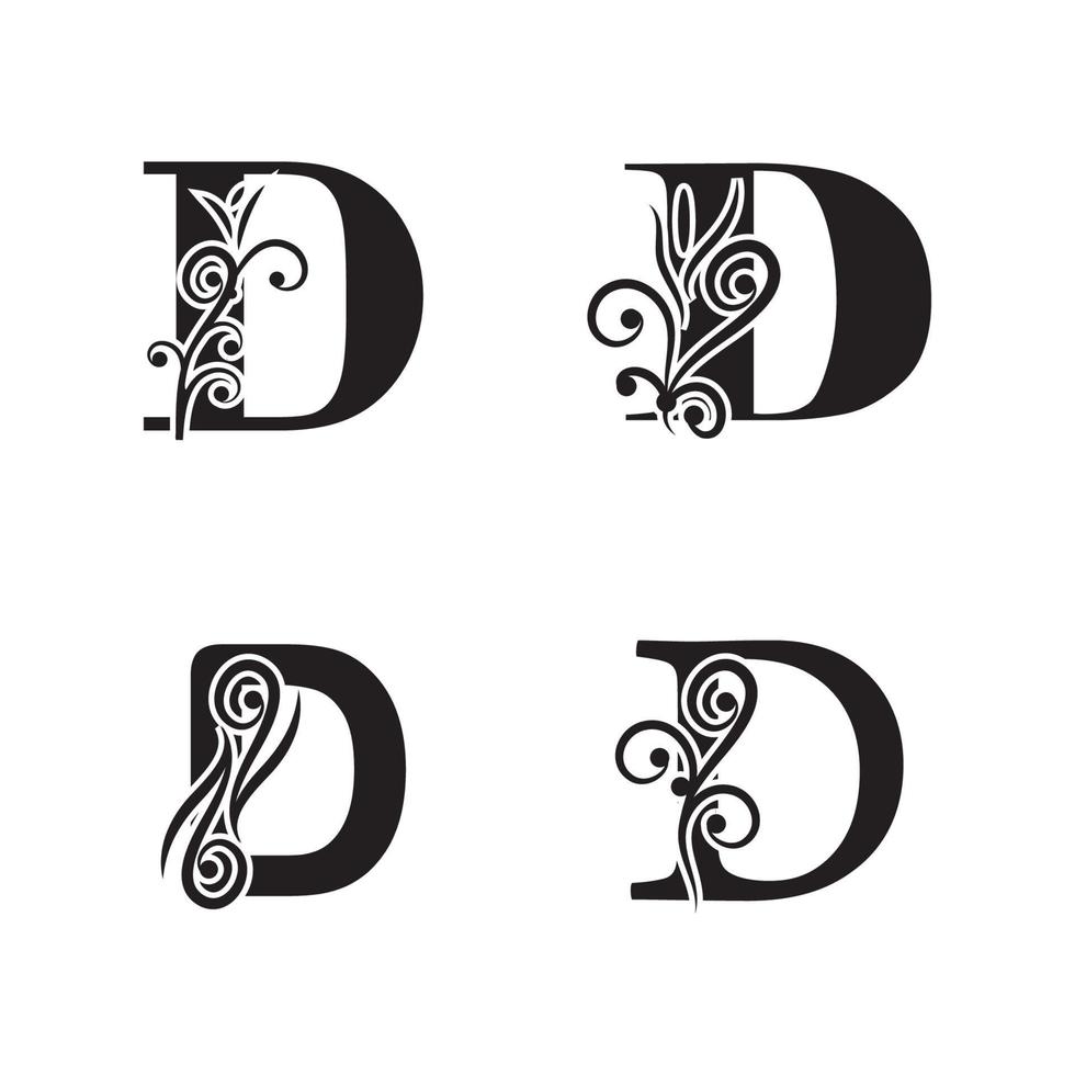 Letter D Logo Template vector icon design