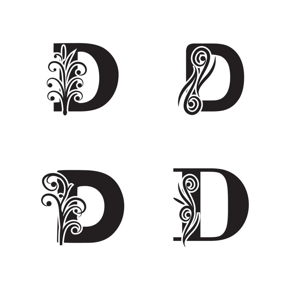 Letter D Logo Template vector icon design