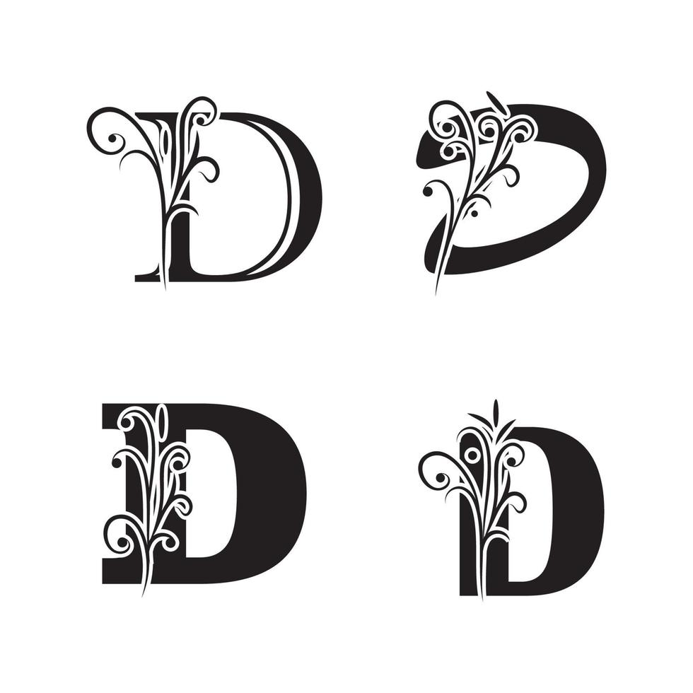 Letter D Logo Template vector icon design