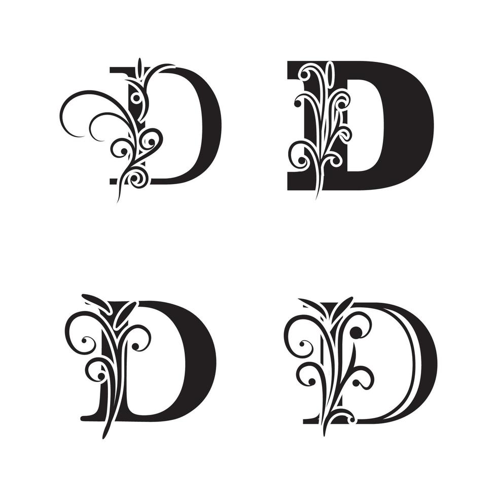 Letter D Logo Template vector icon design