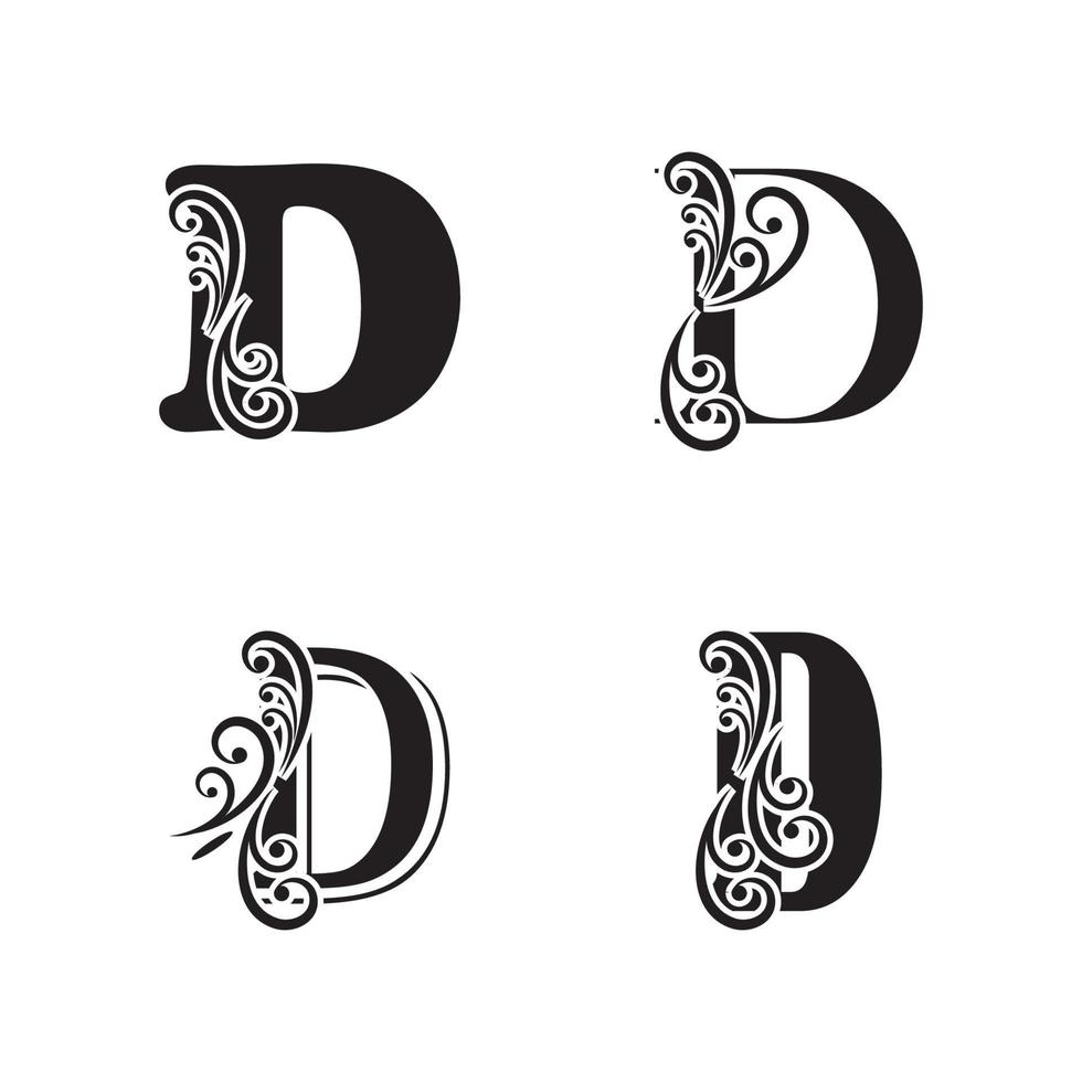 Letter D Logo Template vector icon design