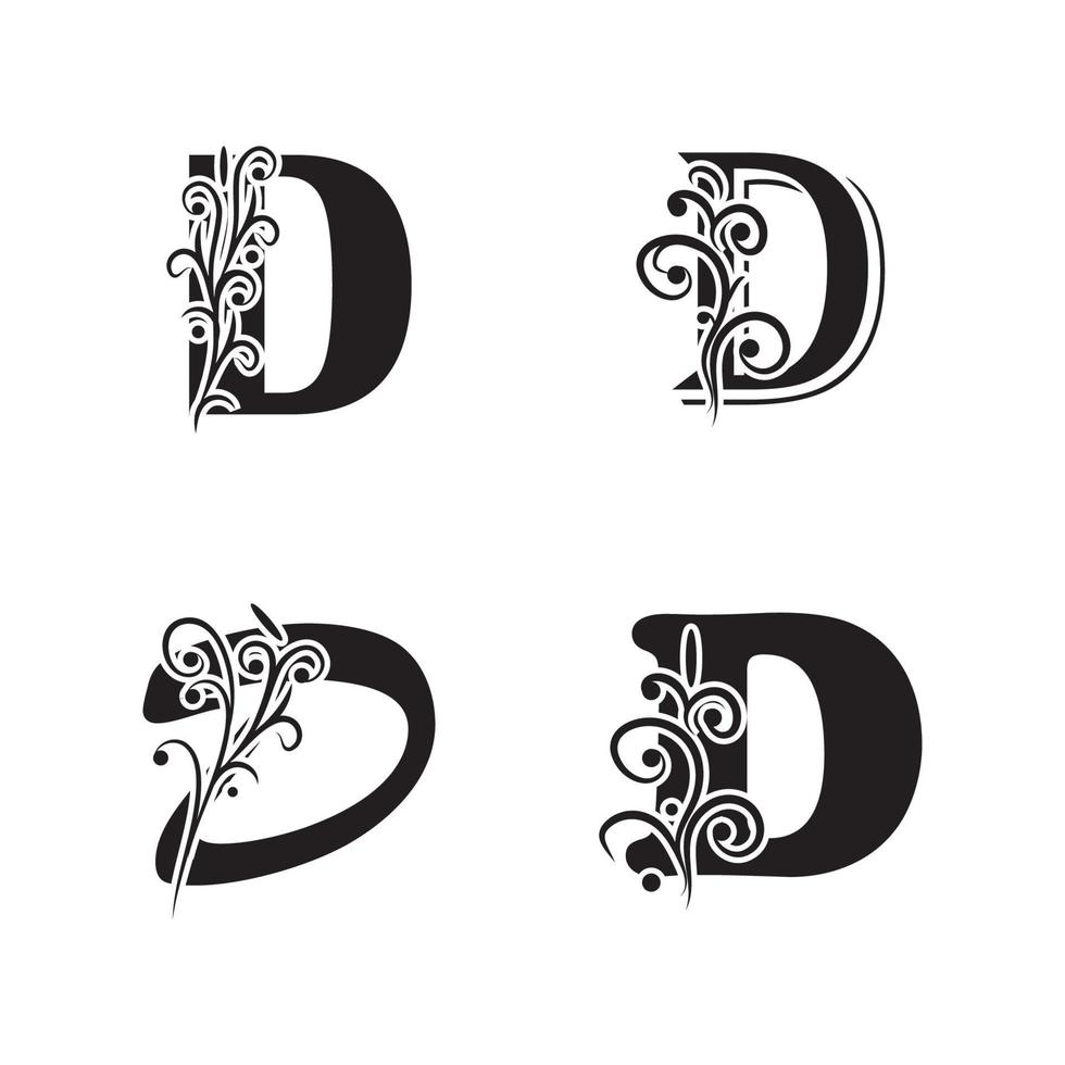 Letter D Logo Template vector icon design