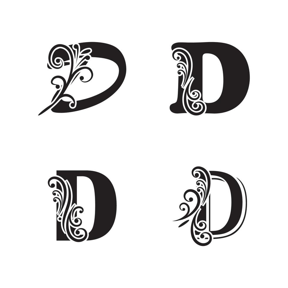 Letter D Logo Template vector icon design