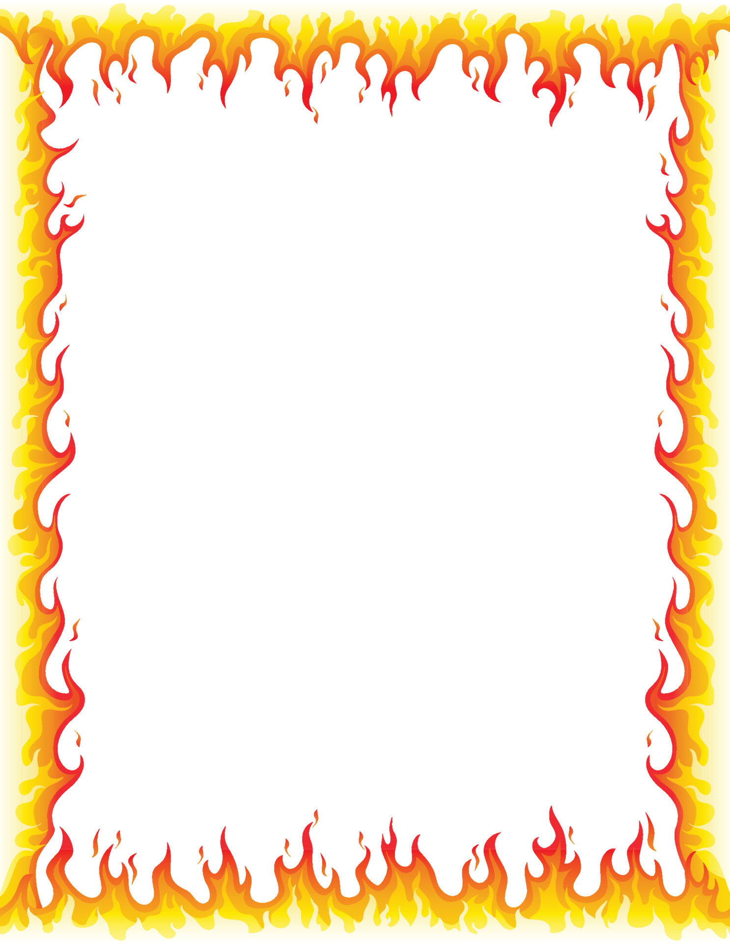 diya flame clipart border