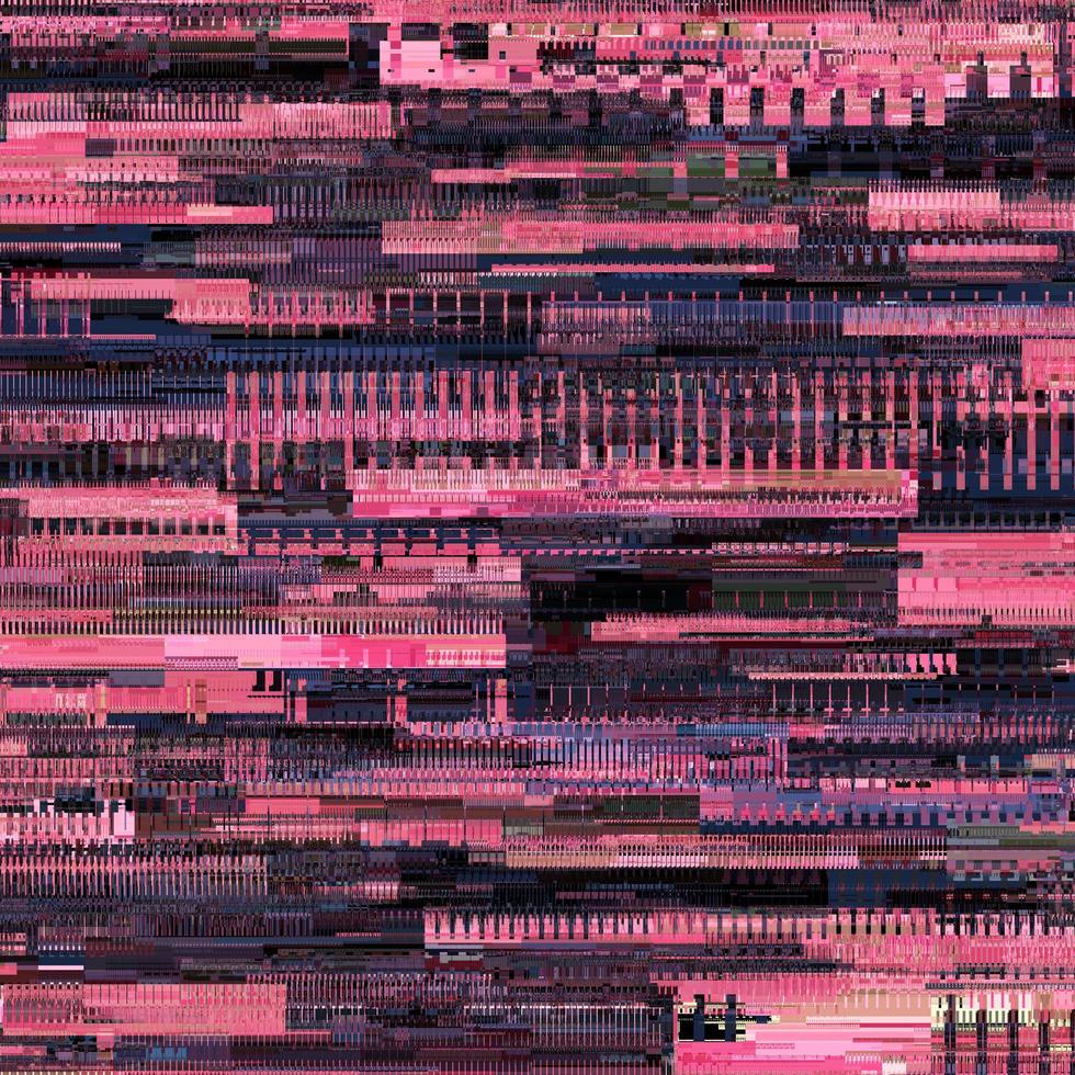 light pink unique glitch textured signal abstract abstract pixel glitch error photo