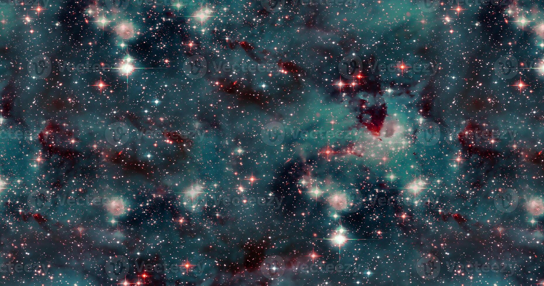 Fondo de galaxias abstractas con estrellas y planetas con motivos de humo azul y oscuro del universo espacio de luz nocturna foto