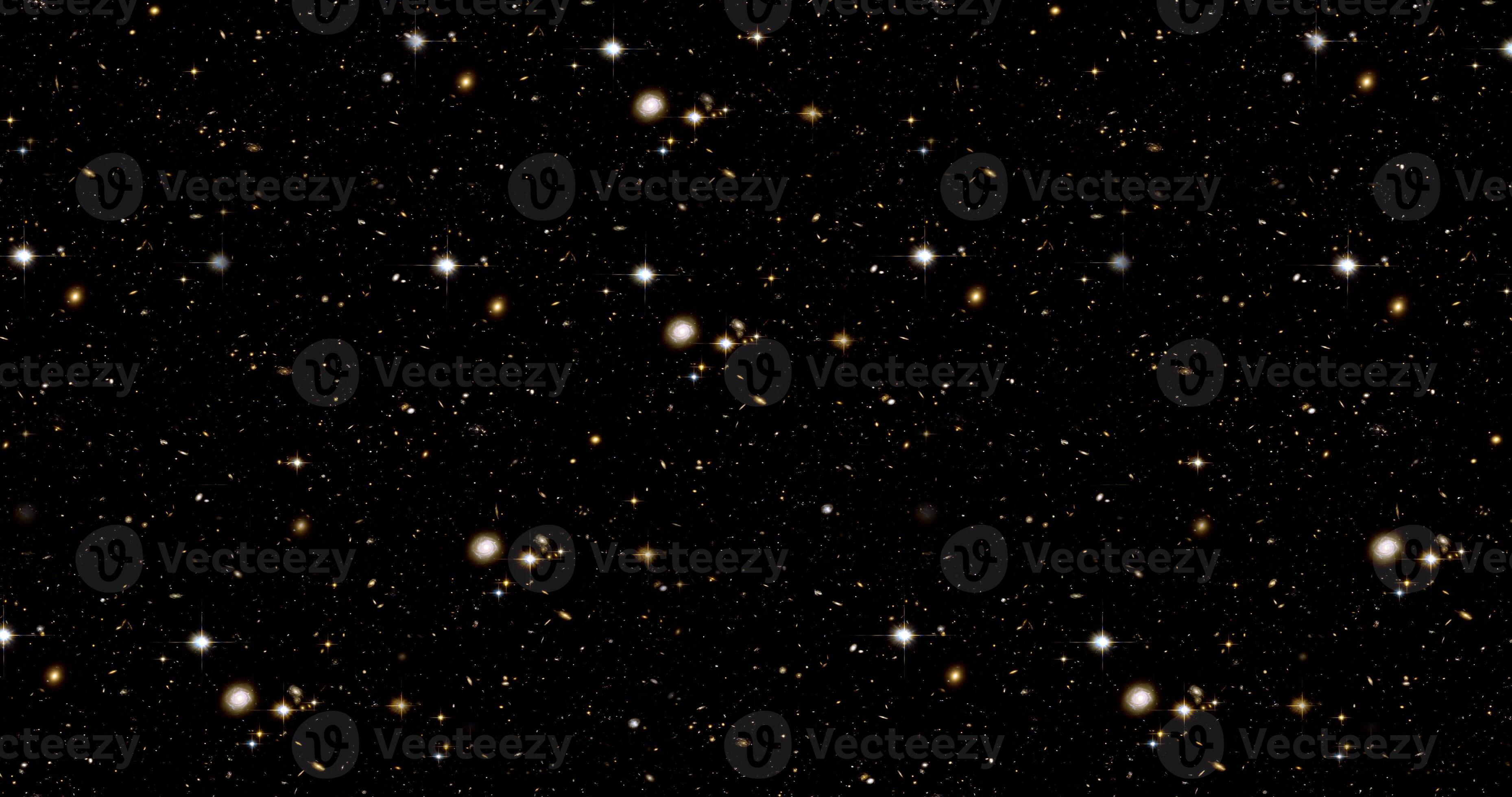 black star space background