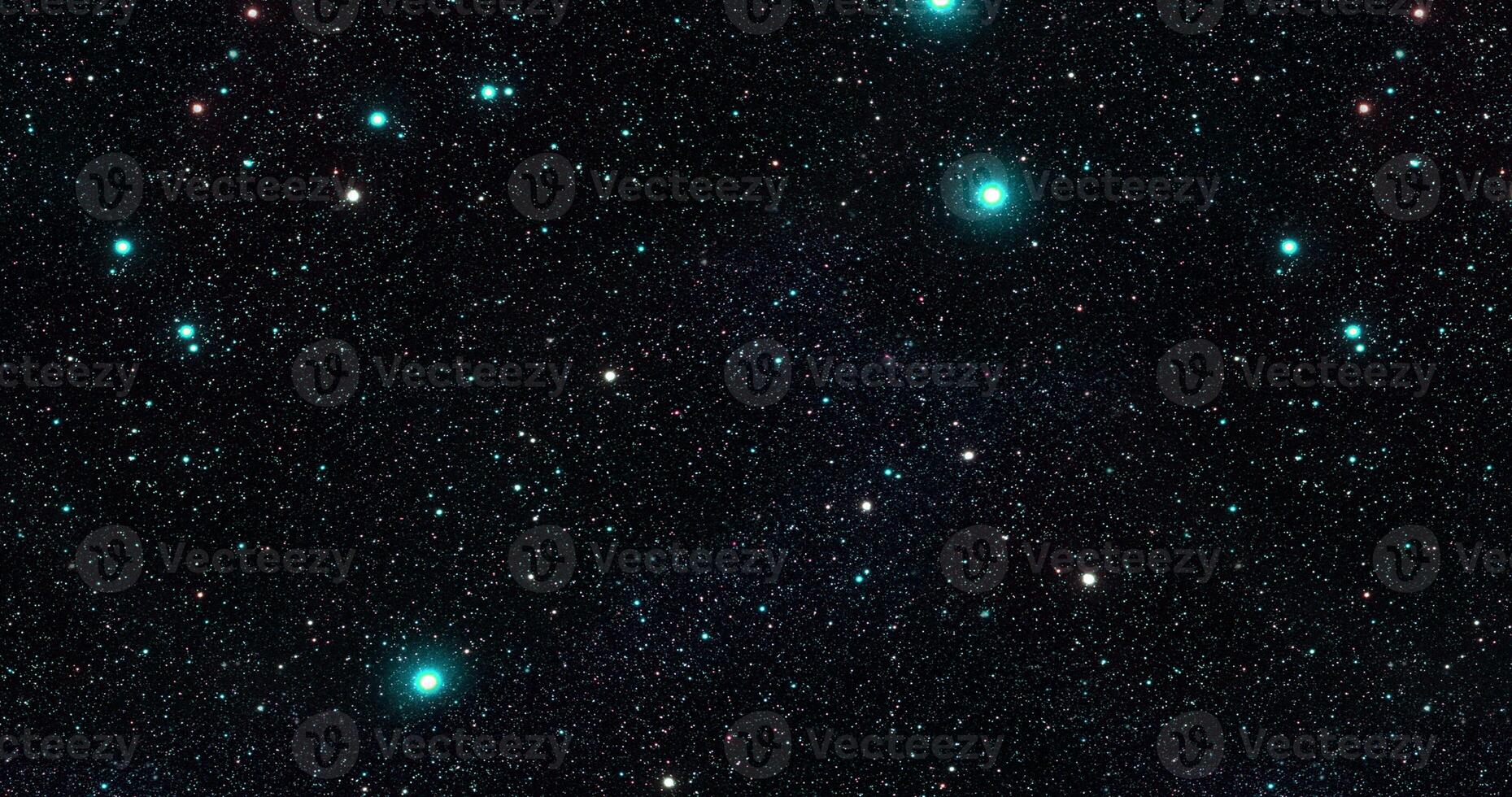 background of abstract galaxies with stars and planets in black and blue space motifs of the night light of the universe photo