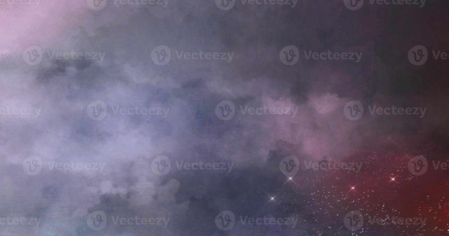 background of abstract galaxies with stars and planets with gray smoke motifs of universe night light space photo