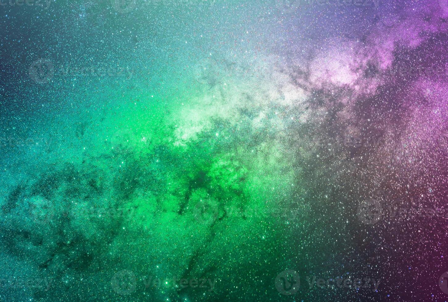 Abstract galaxy background with stars and planets with colorful galaxy motifs of universe night light space photo