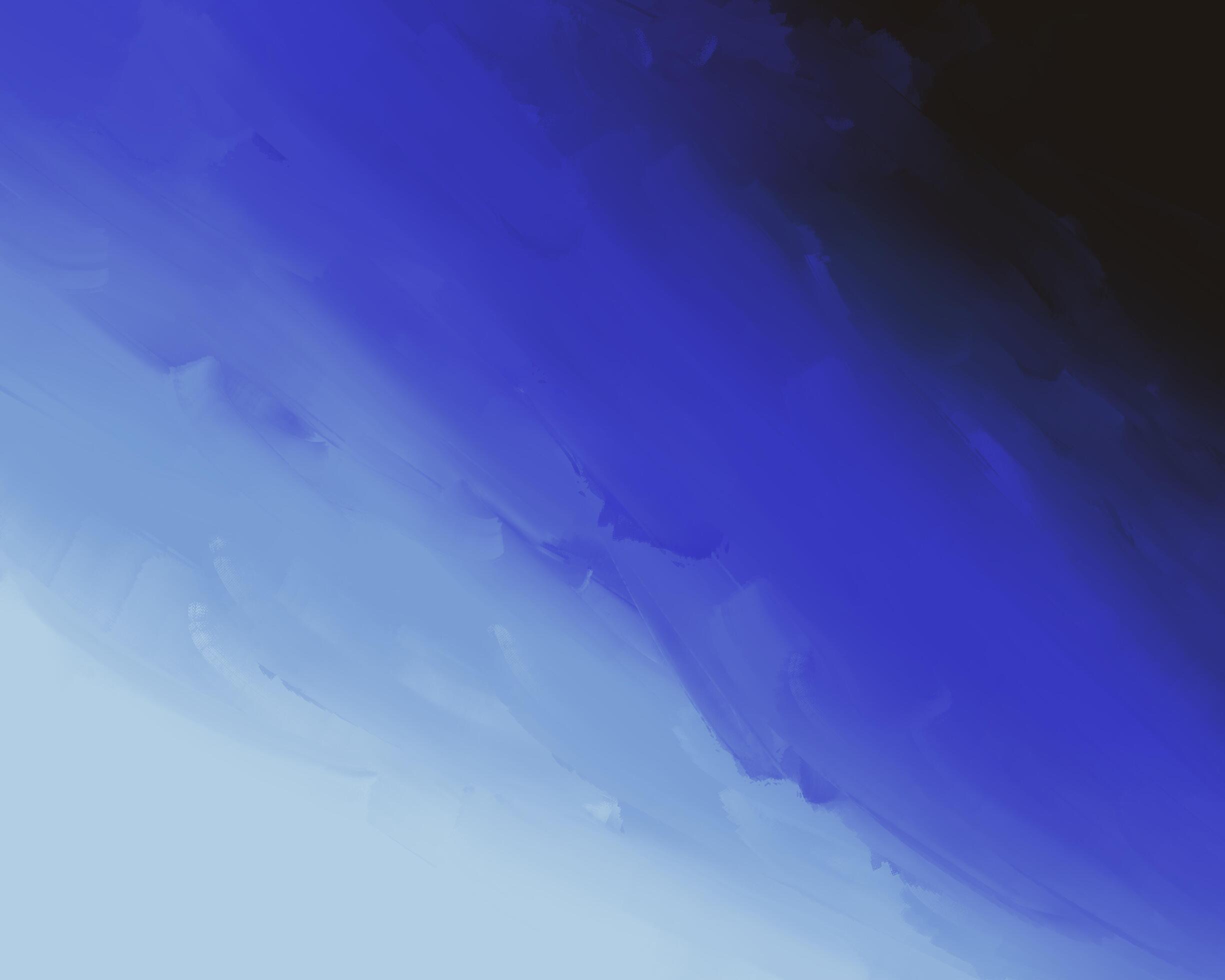 abstract gradient blue painting background. colorful rough paint