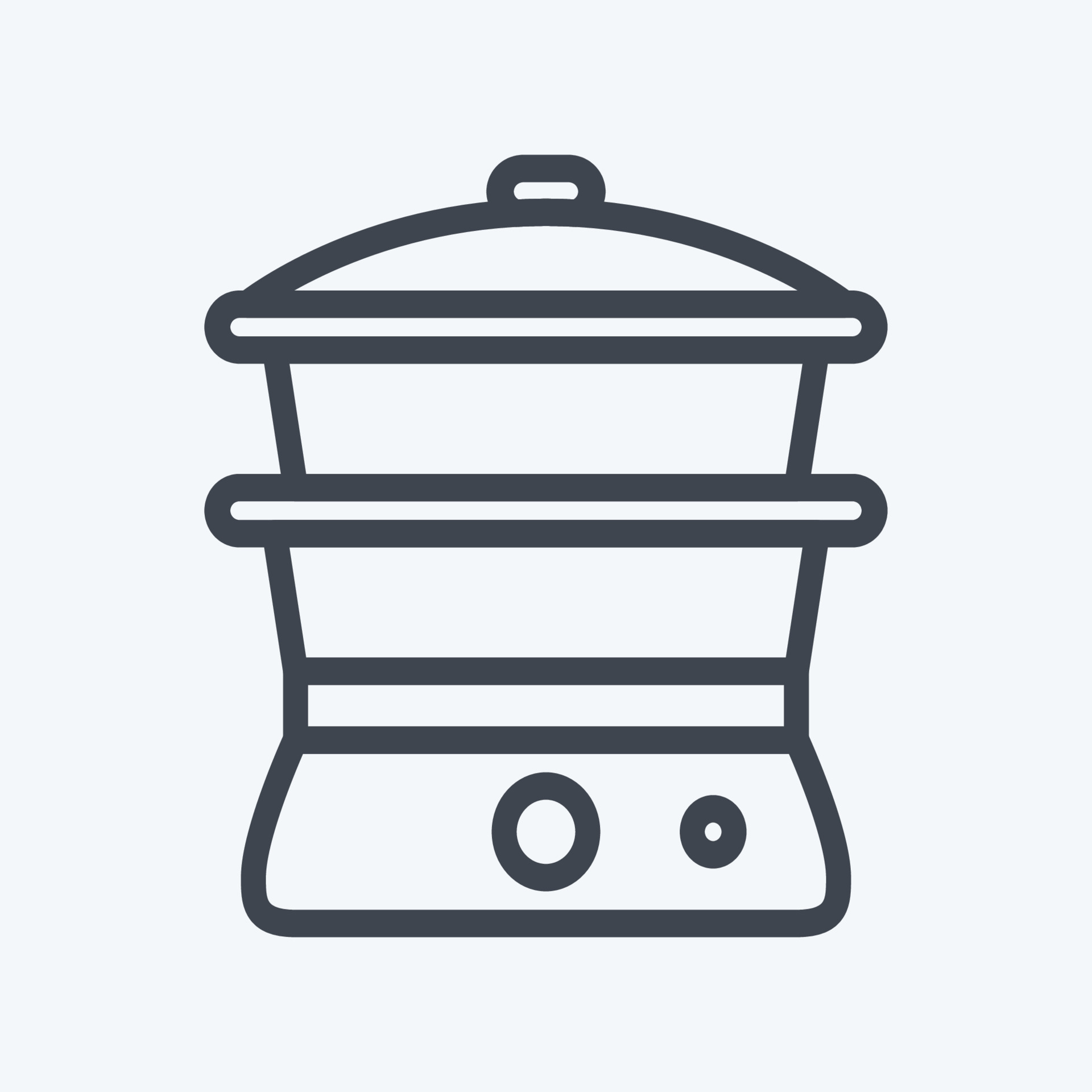 Icon Steamer Line Style Simple illustration,Editable stroke 4682765