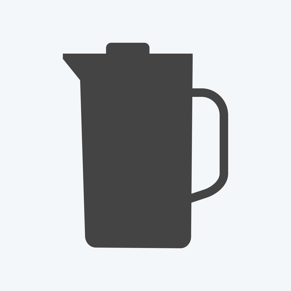 Icon Juicer - Glyph Style - Simple illustration,Editable stroke vector