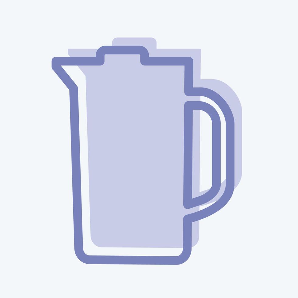 Icon Juicer - Two Tone Style - Simple illustration,Editable stroke vector