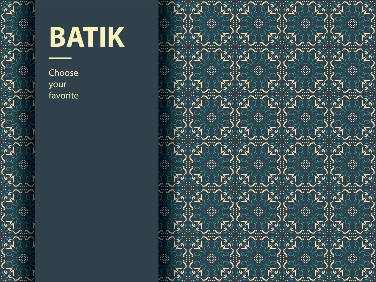 batik patrón tradicional indonesia motivo java cultura telón de fondo fondo papel pintado geometría colores sin costura plantillas papel moda creativo vintage diseño textura tela artística asiático forma étnico vector